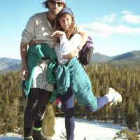 Blake and Evi pose during a hike in Colorado in 1994, back when Blake had hair