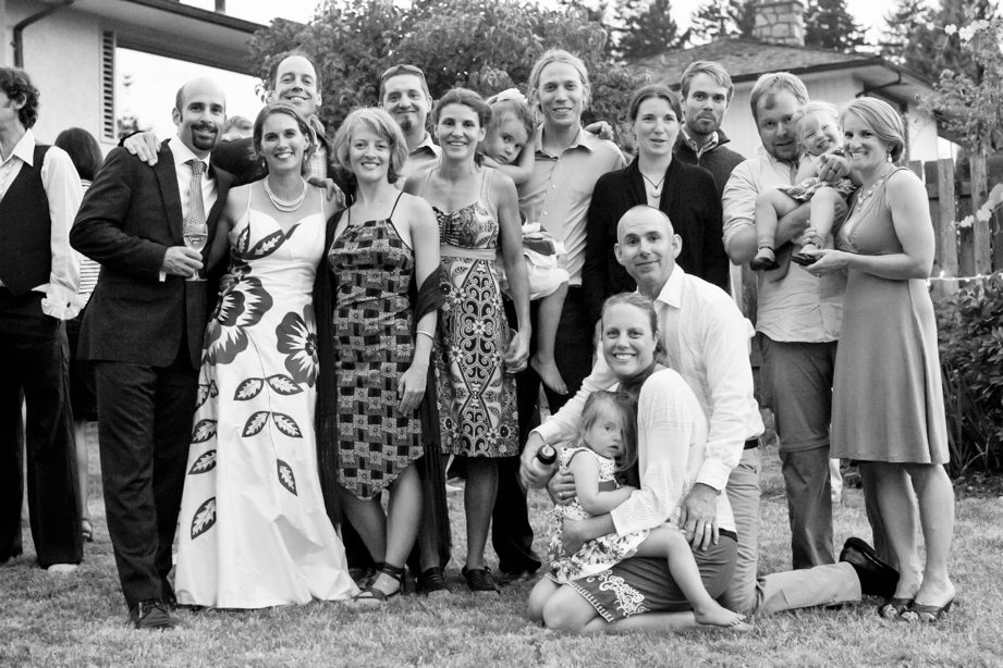 The SAFS alumni at our wedding