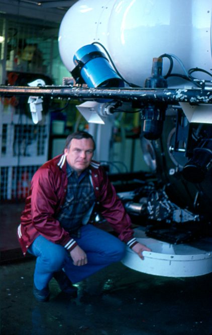 Ready for a dive on Pisces IV in 1967