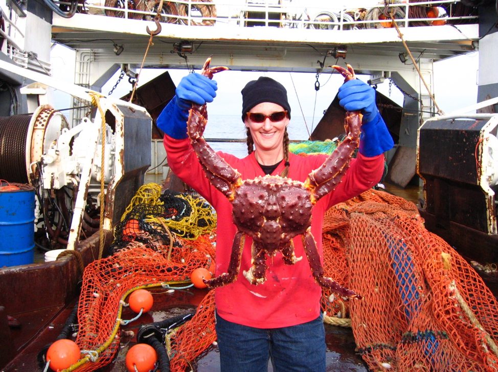 On a research cruise, 2009.