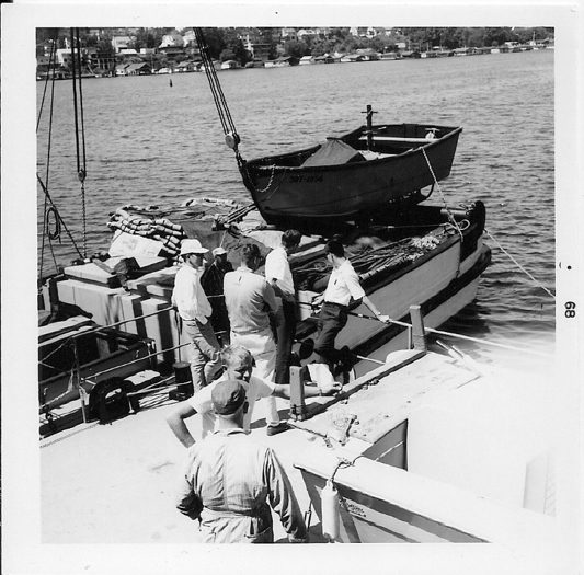 Kumtuks, getting ready to tow