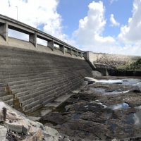A small hydropower dam in Brazil