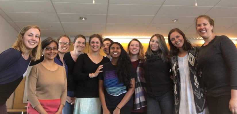 Class Photo, Outreach in Aquatic and Fishery Sciences to Diverse Audiences. Yaamini Venkataraman